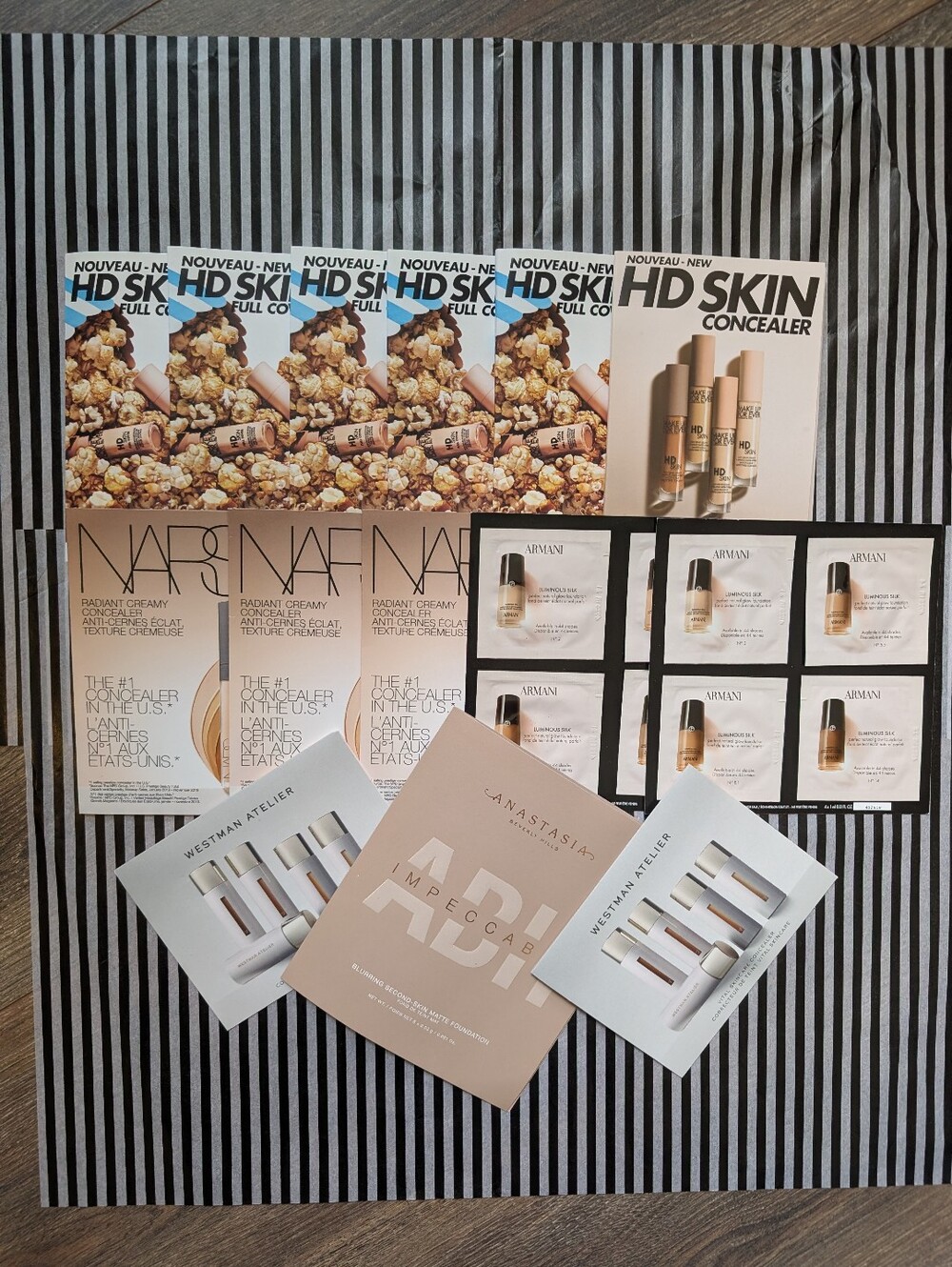Lot Of Concealer And Foundation Samples